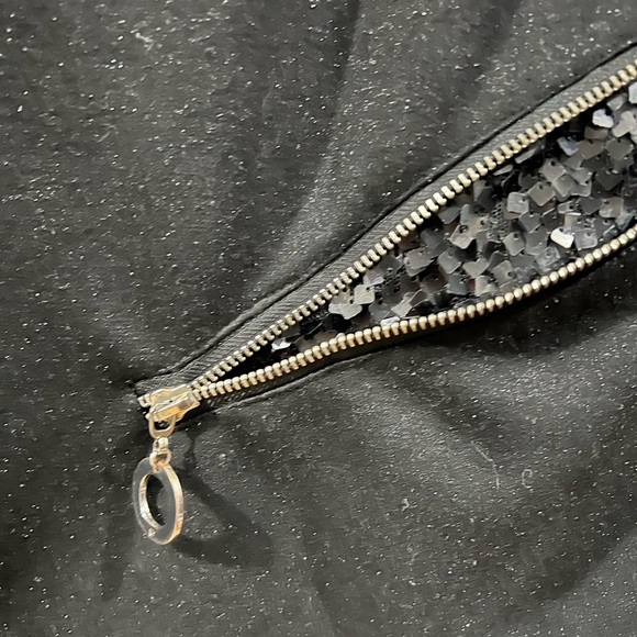 Rocawear Sparkly Black Mini Dress - Size Small - Picture 3 of 6